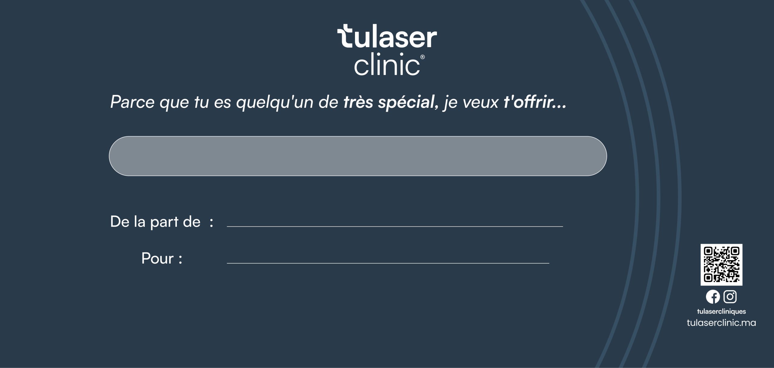 tulaser clinique carte cadeau
